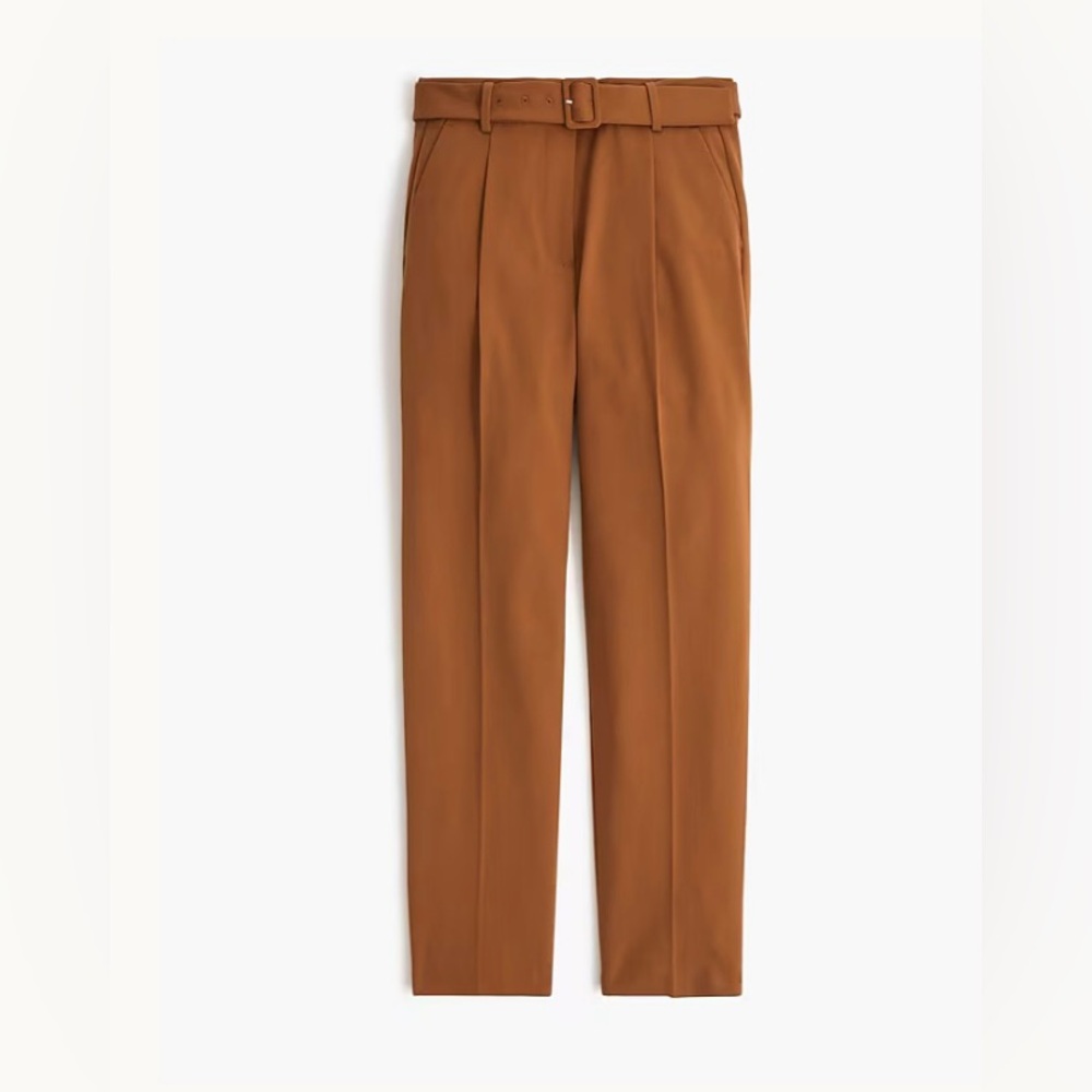 NWT•J. Crew Factory•Women's Belted Straight-Leg Trousers
Sz 8 Tall - Picture 4 of 9